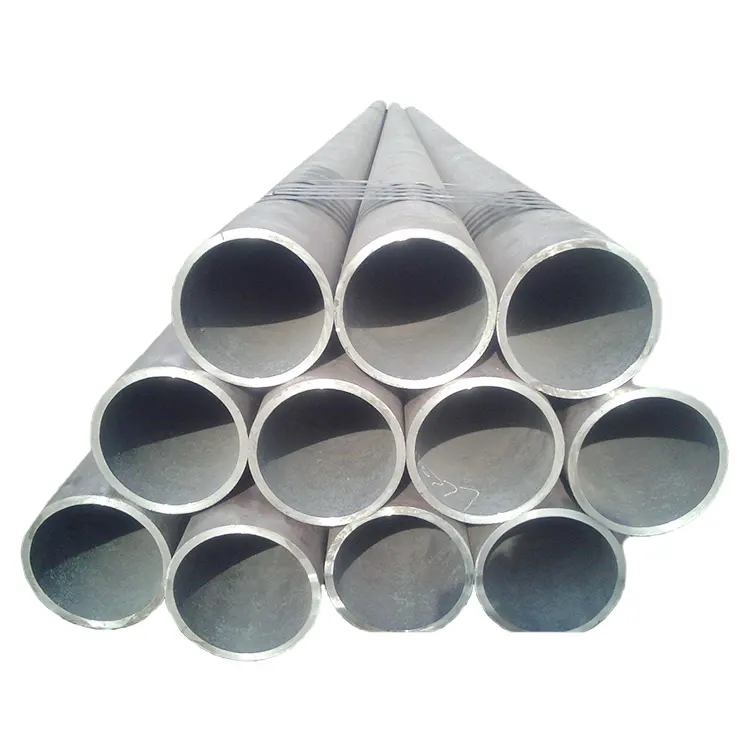 China fornecimento de fábrica tubo de aço carbono sem costura preto tubo de aço carbono galvanizado laminado a quente sem costura