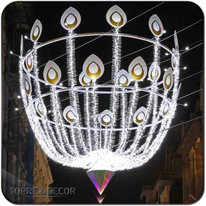 Personalizada IP65 impermeable al aire libre luces LED hermosa forma de pavo real Animal para las decoraciones de <span class=keywords><strong>Navidad</strong></span> - Product Image 5