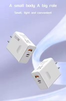 Pengisi daya dinding adaptor cepat 120w + kabel PD pengisi daya Cepat TYPE-C Port EU US UK PD pengisi daya ponsel untuk Iphone huawei xiaomi