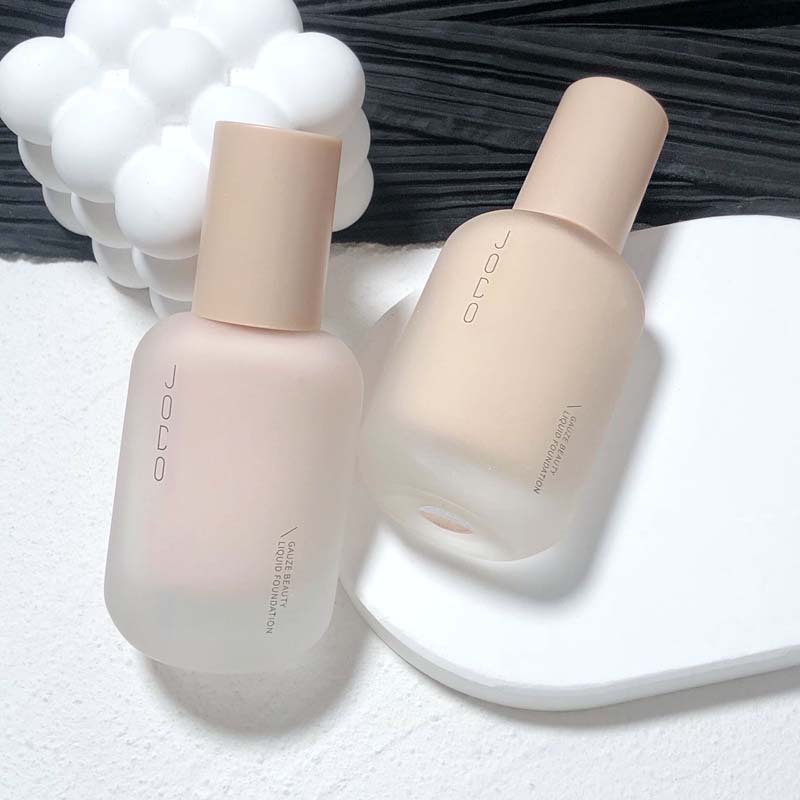 JOCO 40ml Female Student Makeup Liquid Foundation Concealer Moisturizing Oil Controlling Dry Mixed Oily Skin Small Face Bottle