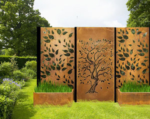 Chapa de Acero Corten Envejecido para Corte Láser, Chapa Plana de Corten Oxidado para Revestimiento, Corte a Medida - Product Image 5