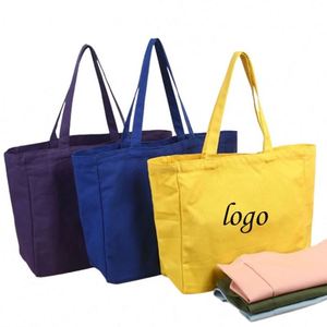 Sac de courses réutilisable en toile de coton, sac fourre-tout en toile de coton avec logo personnalisé – Offre Spéciale - Product Image 2
