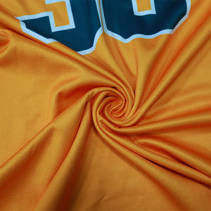 เสื้อบาสเก็ตบอลผ้าเจอร์ซีย์ตาข่ายพิมพ์ลายซับลิเมชันสำหรับใส่เล่นกีฬางาน OEM ตามสั่ง - Product Image 5