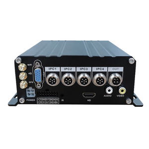 SeemeTech MNVR 4CH 1080P, Interfaz <span class=keywords><strong>IPC</strong></span> M12 de 6 Pines, Almacenamiento SD HDD, 4G WiFi GPS Opcional, BSD ADAS DMS, Visualización Remota de Video en Tiempo Real - Product Image 2
