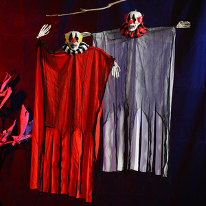 Decoración Colgante de Halloween de 90x65cm, Fantasma Payaso, Accesorios para Casa Embrujada, Fiesta, Jardín, Discotecas y Patio - Product Image 3