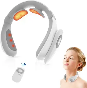 Gratis Monster Instrument Oplaadbare Hoofd Schouder Cervicale Deep Tissue Cervicale Koeling Massager