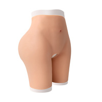 Coussinets fessiers en silicone grande taille pour femmes, épaisseur 2,2 cm, rehausseur de hanches portable, hanches artificielles souples, courbes naturelles, gaine sculptante