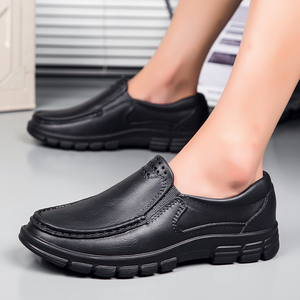 Nuovi stili leggero mulo nero con tacco classico Design formale mocassini <span class=keywords><strong>da</strong></span> <span class=keywords><strong>uomo</strong></span> Eva iniezione Casual impermeabile <span class=keywords><strong>da</strong></span> Chef scarpe Oem - Product Image 4
