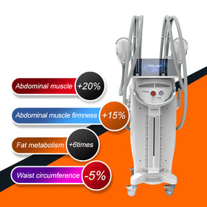 승인 된 JONTE 4 핸들 Ems 원형 바디 쉐이핑 및 근육 빌딩 머신 - Product Image 1