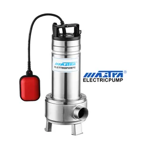 MASTRA 550W不锈钢便携式园艺池塘脏排水泵电动潜水排污泵