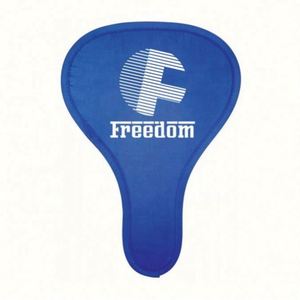 Polyester Foldable Hand Fan <b>Folding</b> Pocket Fan With Customized Logo - Product Image 2