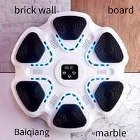 Machine de boxe musicale intelligente OEM, cible électronique murale pour la maison, pour adultes et enfants, entraînement de réaction en intérieur