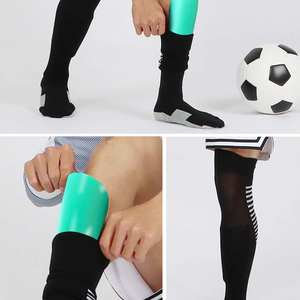 حزام حماية شين لكرة القدم عالي الجودة من ألياف الكربون للأطفال البالغين شعار مخصص مطبوع فارغ لكرة القدم - Product Image 3