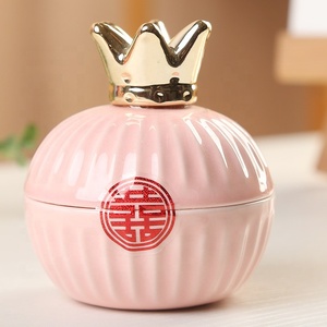 Novedoso Tarro de Joyas de Cerámica Brillante Ecológico Estilo Boho con Diseño de Minnie, Hecho a Mano, Moderno, de Porcelana, Caja de Dulces de Minnie, Artesanía y Regalo - Product Image 2