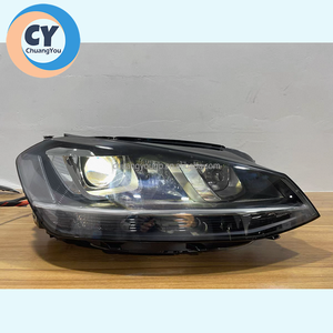Adecuado para Volkswagen <span class=keywords><strong>Golf</strong></span> 7 <span class=keywords><strong>faros</strong></span> delanteros 7,5 2015 2016 2017 faro de xenón Original luz HID de alta calidad 5GG941032 5GG941031 - Product Image 6
