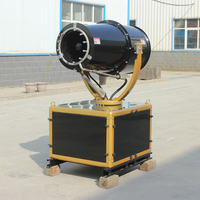 Refroidissement de rue automatique canon à brouillard d'eau Machine charbonnage entrepôt contrôle de la poussière Air Blast Cannon Pulvérisateur