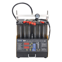 Machine de nettoyage à ultrasons pour injecteurs Autool CT400 6 cylindres - Performance inégalée pour l'entretien des injecteurs