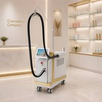 Épilation au laser Alexandrite à double longueur d'onde 755 nm 1064 nm DCD Cryogen Cooling, rajeunissement de la peau, puissance 3000 W, utilisation en spa médical