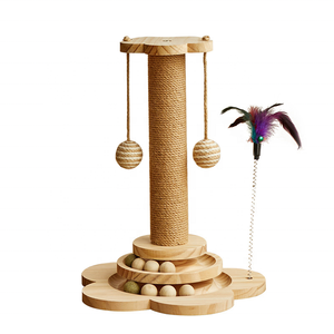 <span class=keywords><strong>Árbol</strong></span> Rascador <span class=keywords><strong>para</strong></span> <span class=keywords><strong>Gatos</strong></span> de Sisal y Madera Ecológico, de Fácil Montaje, Precio Económico de Fábrica, Gran Venta - Product Image 2