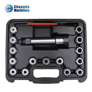 Juego de 18 piezas de mandriles de pinza de acero nuevos MTA4 MT2 MT3 MT5 ER32 para fresadoras y tornos con rodamientos de núcleo - Product Image 5