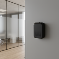Diffuseur d'arômes électrique intelligent à commande par application, nébulisation, deux liquides, design moderne en plastique, fonctionne sur batterie, usage domestique et commercial