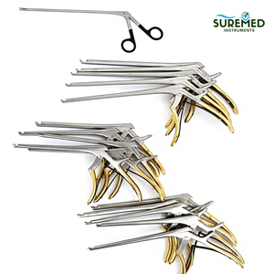 ชุดเครื่องมือผ่าตัดกระดูกสันหลัง Kerrison Rongeur 15 ชิ้น ทำจากเหล็กกล้าไร้สนิม ใช้ซ้ำได้ ผลิตด้วยมือ รวดเร็ว - Product Image 1