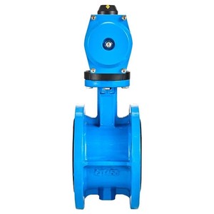 Sehfm Pneumatic Butterfly Valve 20mm Ductile <b>Iron</b> Soft Seal Flange Type For Water Control - Product Image 1