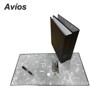 Carpeta Archivadora de Palanca A4 Negra Personalizada de 2 Pulgadas al por Mayor para Almacenamiento de Documentos