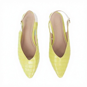 Zapatos de Novia Hechos a Mano en PU 2022, Ligeros, a la Moda, para Verano, Zapatos Planos de Vestir para Mujer - Product Image 3