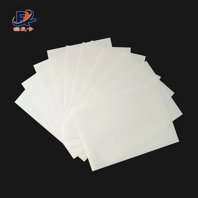 0.3mm A3 PVC digital laser printing sheet white for Konica ,HP Indigo ,MGI , printers for card making