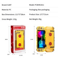 Casing Pelindung BJBT Lightning God Pi Kawaii untuk Nintendo Switch 2 1 OLED, Hard PC Pengganti Cover Housing Shell