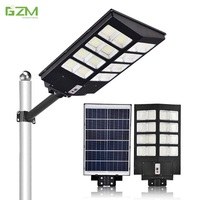 Farola LED Integrada de Alta Potencia, Ultra Brillante, 6000K, con Batería Solar, Clasificación IP67, Ángulo de Haz de 120°, para Carreteras Rurales, 2 Años de Garantía