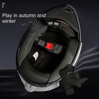 Casque de moto intégral certifié 3C DOT, aspect fibre de carbone, visière relevable, coque ventilée - XL pour unisexe toutes saisons électrique