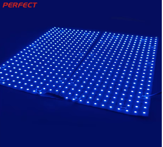 Flexible 480x240mm RGBW 6000K Daylight LED Panel Light Cuttable CRI80 Dimmable IP20 Backlight Sheet for Hotel TV Wall Cabinet