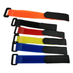 Correas de Sujeción de Cables con Gancho y Bucle de Alta Calidad, Correas de Nylon con Gancho y Bucle con Logotipo Personalizado Impreso, con Hebilla de Metal y Plástico - Product Image 1