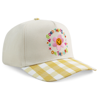 Casquette de baseball HBA54 Sweet Pastoral à 5 panneaux, broderie multicolore personnalisée, unisexe, quatre saisons, boucle simple, en coton