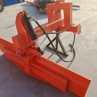 Tracteur de vente chaude Niveleur de terre monté à 3 points-Grattoir de boîte et grattoir de sol à lame de niveleuse