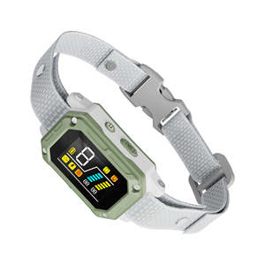 AI Intelligent Recognition Training liefert automatisches Pet Stop <span class=keywords><strong>Barking</strong></span> <span class=keywords><strong>Collar</strong></span> Farbbild schirm Elektronisches Halsband Dog Training Tool - Product Image 1