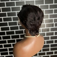Pixie Cut perruques pas cher en gros court Afro crépus bouclés perruque 100% cheveux humains cheveux naturels Bob perruques pour les femmes noires