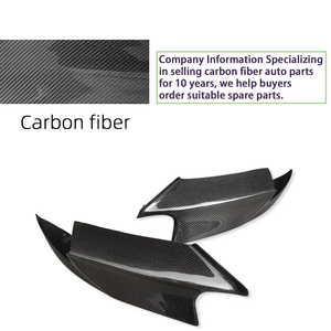 Para BMW Serie 5 F18/F10 M5 Sedán, Estilo Fibra de Carbono, Esquinas Delanteras, 2010-2016 - Product Image 5