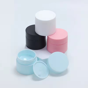 กระปุกครีมพลาสติก PP แบบสองชั้น สีขาว ชมพู ฟ้า สำหรับเครื่องสำอาง โลชั่นทาหน้าและผิวกาย ขนาด 5 กรัม 10 กรัม 15 กรัม 30 กรัม 50 กรัม 100 กรัม 150 กรัม  แบบหรูหรา - Product Image 4