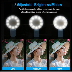 Caméra remplissage led couverture curseur ordinateur portable téléphone vidéoconférence selfie anneau lumineux diffusion en direct <span class=keywords><strong>tablette</strong></span> mobile lumière - Product Image 5