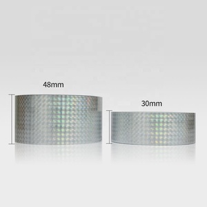 Custom Secure Seals Tamper Evident Holographic <b>Security</b> <b>Tape</b> Void Silver Hologram <b>Tape</b> for Carton Sealing - Product Image 4