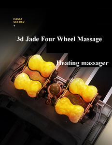 Lit de <span class=keywords><strong>massage</strong></span> VHAPPY <span class=keywords><strong>V3</strong></span> Jade 2025, nouveau modèle, très vendu, 150W de puissance, fonctions de pétrissage/airbag, contrôle de la minuterie, garantie de 12 mois - Product Image 6