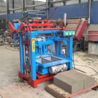 Machine de production de briques à économie d'énergie BSF QT4-35A, usine de moulage de blocs polyvalente pour l'Europe