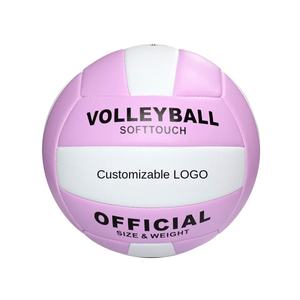 Macaron Bedruckbarer PVC5 Weicher Umweltfreundlicher Beachvolleyball Maschinengefertigt Verstärkt Rutschfest Individuelles Logo Training Erwachsene - Product Image 4