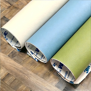 Parche <span class=keywords><strong>de</strong></span> cuero PU sintético ecológico autoadhesivo en relieve para cajas <span class=keywords><strong>de</strong></span> joyería zapatos <span class=keywords><strong>de</strong></span> baile bolsas <span class=keywords><strong>de</strong></span> coches sofás tapicería suave - Product Image 5