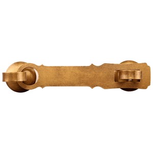Brass <b>Door</b> Latch Full Copper Toggle Lock <b>Rustic</b> Style Hardware Accessory For Interior <b>Door</b> - Product Image 5