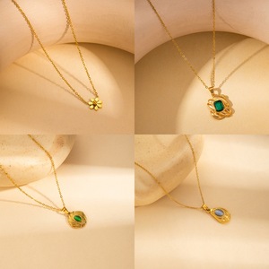 Mylove đồ trang sức của phụ nữ hợp thời trang của thép không gỉ Vòng cổ Set collier En acier inoxydable Chuỗi Phong Cách Bán buôn có sẵn - Product Image 3