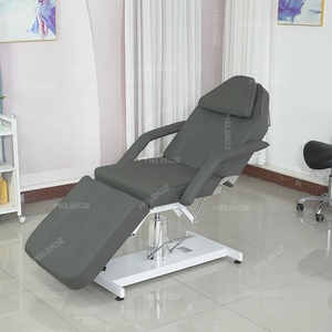 Mesa de pestañas, tatuaje de belleza, camilla de cama de pestañas de belleza hidráulica para salón de belleza, cama de pestañas, sillas faciales, cama de masaje de Spa - Product Image 2